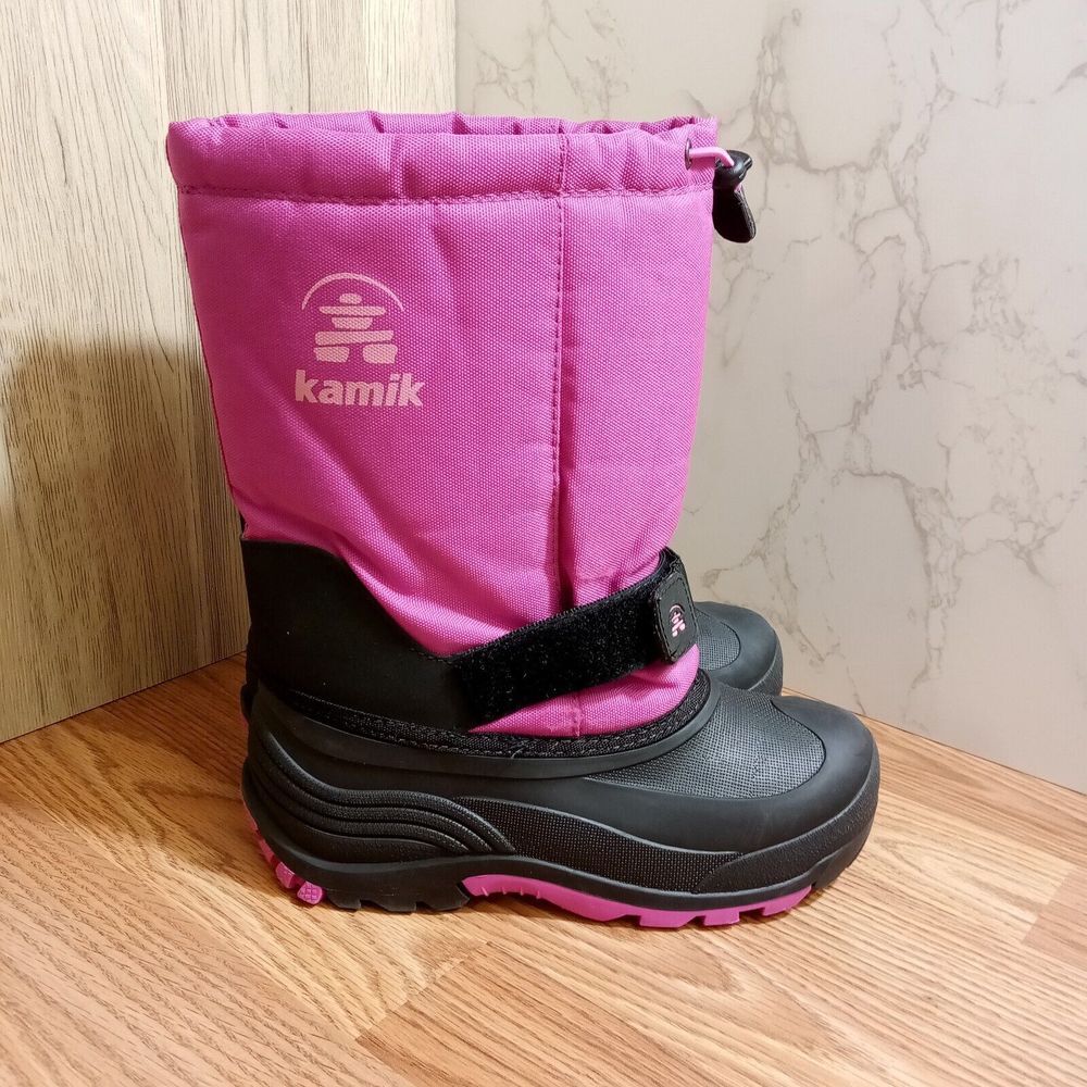 Kamik Kids' Snow Boot Sz 5 Big Kids EU 37 Pink Womens Sz 6.5